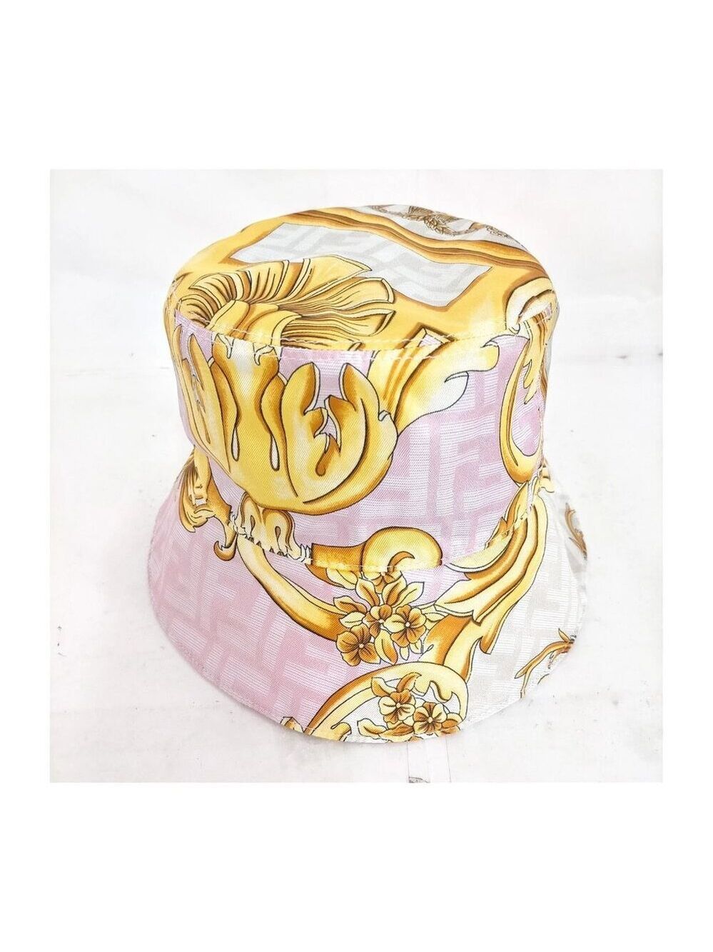 Fendi Hat Pinks Silk 388-070225